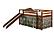 Tent Bed Espresso w/Camo Tent Kit by Donco