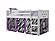 Circles Low Loft White w/Zebra Tent Kit by Donco