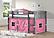 Louver Low Loft Antique Grey w/Pink Tent Kit by Donco