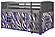 Louver Low Loft Antique Grey w/Zebra Tent Kit by Donco