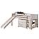 Twin Louver Low Loft w/Slide In White Finish Group C by Donco