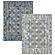 Dahlia Blue Mosaic Area Rug by KAS Rugs