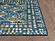 Dahlia Blue Mosaic Area Rug by KAS Rugs