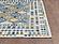 Dahlia Blue Mosaic Area Rug by KAS Rugs