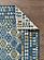 Dahlia Blue Mosaic Area Rug by KAS Rugs