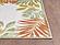 Dahlia Ivory/Rust Tropical Border Area Rug by KAS Rugs
