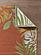 Dahlia Ivory/Rust Tropical Border Area Rug by KAS Rugs