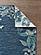 Dahlia Ivory/Blue Garden Border Area Rug by KAS Rugs