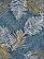 Dahlia Ivory Blue Palms Area Rug by KAS Rugs