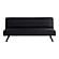 Serta&reg; Darcy Convertible Futon in Black by Lifestyle