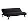 Serta&reg; Darcy Convertible Futon in Black by Lifestyle