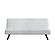 Serta&reg; Darcy Convertible Futon in Ivory by Lifestyle