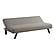 Serta&reg; Darcy Convertible Futon in Taupe by Lifestyle