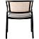 Ervilla Modern Dining Chair With Stainless Steel Legs Velvet Seat and Wicker Back, Grey by LeisureMod