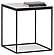 Crystal - Side Coffee Table White Acrylic by Enza Home