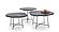 Woody - Side Coffee Table Large - Black by Enza Home