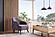 Sona - Coffee Table w/Glass - Light Brown by Enza Home