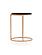 Vienna - Side High Table - Black by Enza Home
