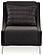Mayfair - Armchair - 10306 Brown Anthracite by Enza Home