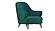 Navona - Armchair - 10209 Petrol by Enza Home
