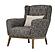 Netha - Armchair - 20201 Black by Enza Home