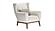 Netha - Armchair - 20202 Cream by Enza Home
