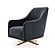 Vienna - Swivel Armchair - 21606 Blue by Enza Home