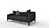 Maison - 3 Seater Sofa - 12401 Black by Enza Home