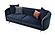 Vienna - 3 Seater Sofa - 10502 Blue by Enza Home