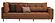 Arte - 3 Seater Module Sofa - Right Hand Facing - 12201 Orange by Enza Home