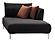 Mayfair - Chaise Module Sofa - Right Hand Facing - 10306 Brown Anthracite by Enza Home