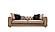 Sirona - 3.5 Seat Sofa - 11505 Dark Taupe by Enza Home