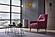 Alto - Armchair - 13006 Dark Pink by Enza Home