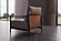 Linz - Armchair - Metal - 22406 Gray by Enza Home