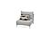 Mayfair - Armless Module Sofa - 12908 White by Enza Home