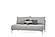 Mayfair - 2 Seater Module Sofa - 12908 White by Enza Home