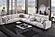 Mayfair - 2 Seater Module Sofa - Left Hand Facing  - 12908 White by Enza Home