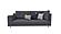 Arte - 3 Seater Module Sofa - Left Hand Facing - 12202 Blue Gray by Enza Home