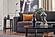 Carino - 3 Seater Sofa Bed - 12601 Dark Gray by Enza Home