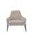 Arte - Armchair - 10911 Cream by Enza Home