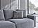 Melbourne - 3 Seater Sofa - 15201 Light Gray by Enza Home