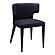 Jennaya Dining Chair Black by Moe's Home Collection