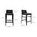 Baron Counter Stool Charcoal by Moe's Home Collection