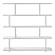 Miri Shelf Large White by Moe's Home Collection