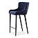 Etta Dining Chair Dark Blue by Moe's Home Collection