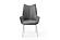 1218 Dark Grey Swivel Chair w/Steel Legs (Set of 2) by ESF