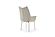 1218 Light Grey Swivel Chair (Set of 2) by ESF