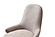 1287 Beige Fabric Dining Chair w/Walnut Wood Legs (Set of 2) by ESF
