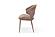 1442 Brown Fabric Dining Chair w/Metal Legs (Set of 2) by ESF