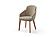 1449 Beige Upholstered Dining Chair (Set of 2) by ESF